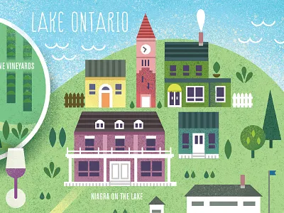 Touring design graphic illustration map print texture