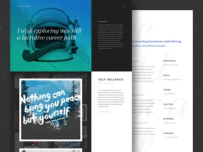 How I got a job at google / Medium Article / Personal Branding agency branding google identity marketing personal portfolio self promotion space symbolism typography