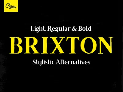 Free Font - Brixton creative font decorative ornaments display font drawn font font download free font hand drawn font ornaments stylistic alternatives