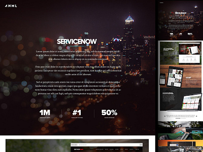 Case Study agency case study layout presentation technology company ui ux web