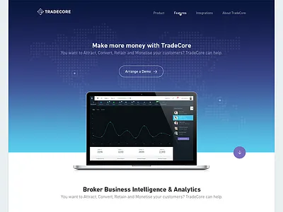 Tradecore B2b site apple application fractional investment ios lading page shares stock trading watch