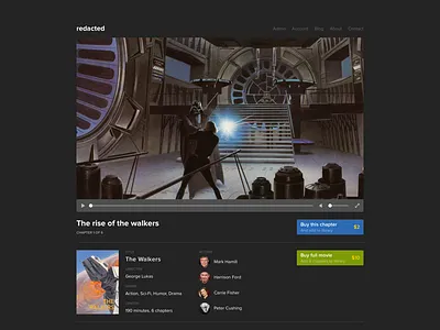 Video bacon dark interface kchhhhhh star wars website