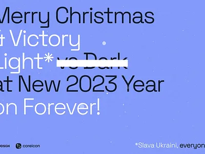 Merry Christmas to all who stay with Ukraine! Slava Ukraini! digital happy new year merry christmas motion graphics ukraine web
