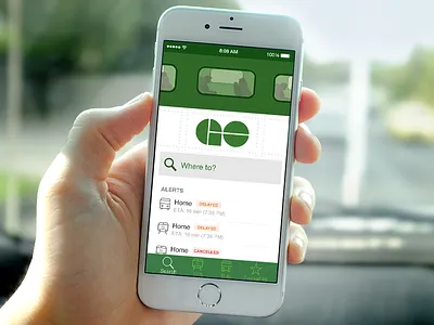 GO Transit App Redesign app app redesign apple go ios toronto transit ui ux