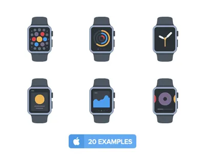 Free Apple watch by Flatstudio ai apple flat ux flatata flatstudio free friebee invite present psd ui watch