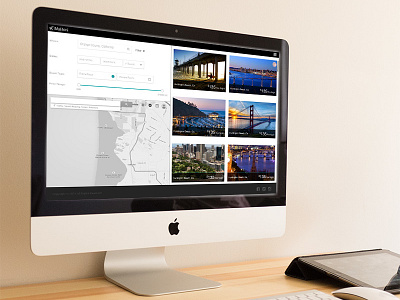 Realestate Theme Design airbnb properties real estate rentals responsive ui ux web