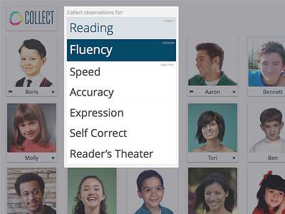 Capturing notes in simplified topic listing brightloop list navigation nesting tablet