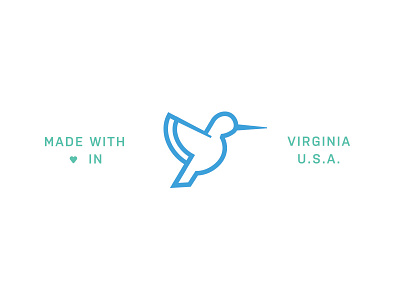 Hummingbird bird hummingbird logo logomark