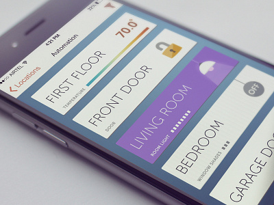 Home Connect App app components connect control controls home iot material mobile room ui