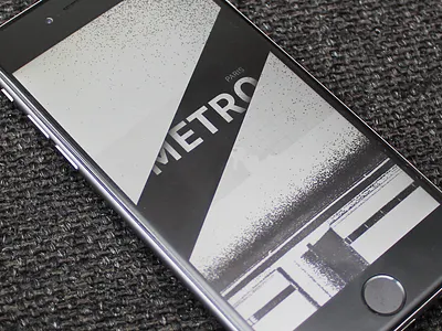 Splash screen app city launch screen metro nearby paris splash stations travel