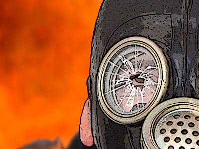 Doomsday Preppers book cover book cover collage illustration