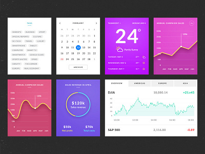 Azure UI Kit for FREE azure blog e commerce free ui kit graph magazine news psd psd template ui ui kit user interface