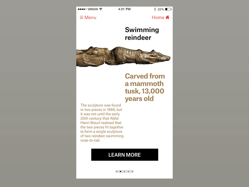 IBeacon Museum User Flow animation clean free freebie ibeacon ios keynote maps mockup motion museum sketch