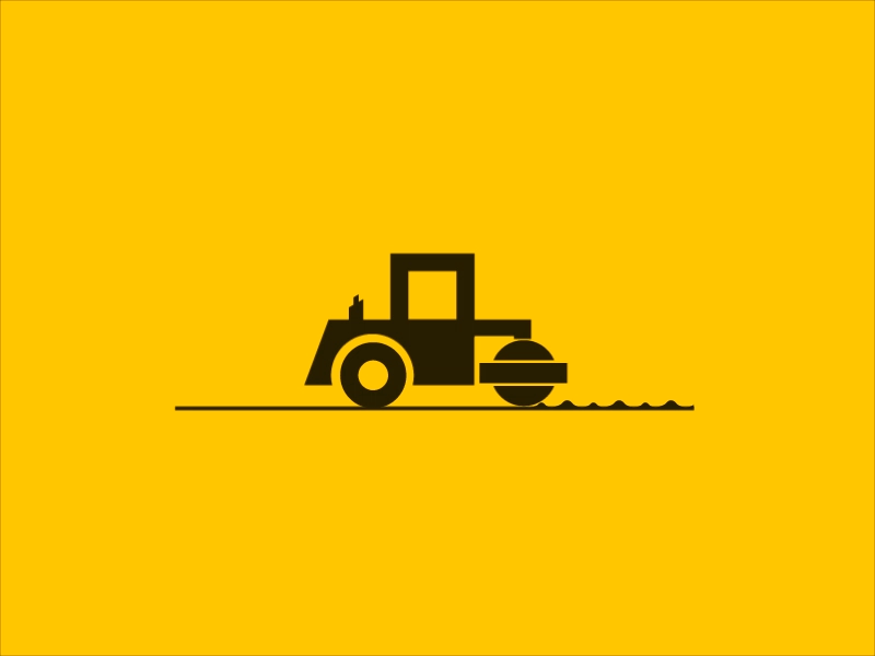 Construction machine |1| ae animated machine animation car icon illustration machine icon