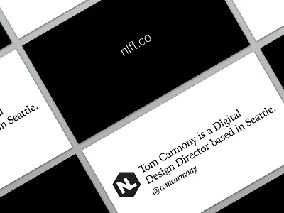 Calling Cards brand cards personal twitter