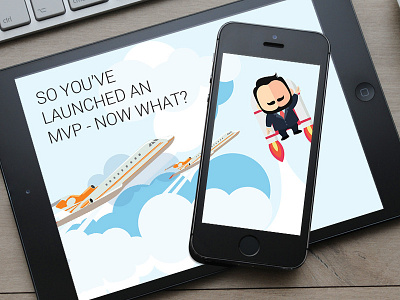 Rocket Man design presentation preview vector web whitepaper