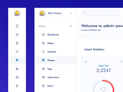 Dashboard dashboard flat flat design graph icons stats ui ux web white