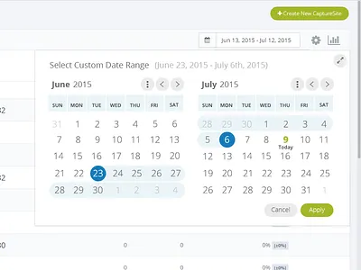 Inline Date Picker - Light UI date datepicker inline picker