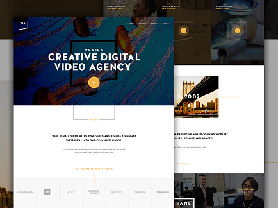 TANE Live agency creative elegant seagulls exploded grid production team video