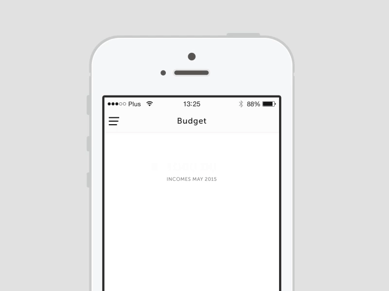 Incomes graph (concept) animated graph app bank concept finance app fluid graph jelly minimal ux in motion