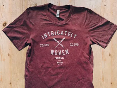 Intricately Woven T-Shirt merch psalm song t shirt typography
