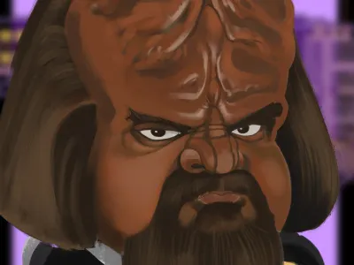 Wort klingon photoshop space star trek worf