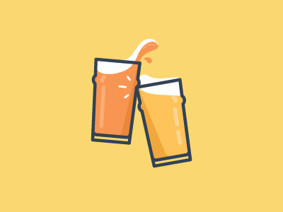 Oz Beer Day australia beer cheers drink glass illustration pint