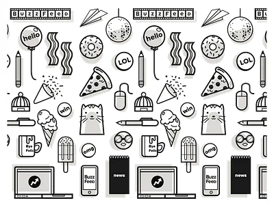Buzzfeed Hack Week project icons