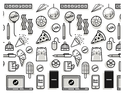 Buzzfeed Hack Week project icons