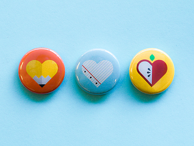 Inch x Inch Finals apple art buttons heart hearts inchxinch paper pencil school
