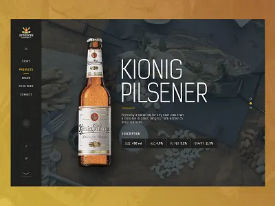 Beer bottle beer bottle description drink kionig pilsener product ui web