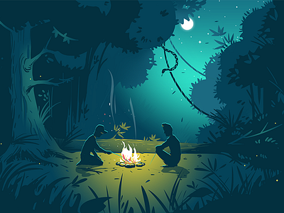 Summer Camping camping debut shot summer vacation zaibsali
