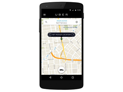 Uber - Quick Overview android animation app fab framer framerjs interaction material overview uber