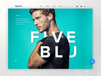 Portfolio Preview by lav.co bootstrap design image landpage portfolio preview sport unsplash web webdesign