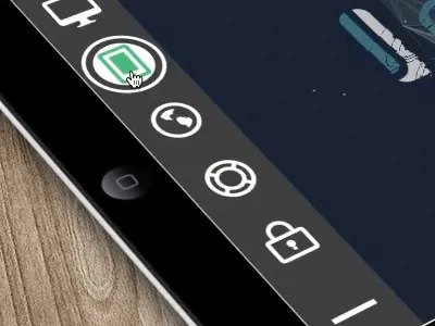 Ios Menu css 3d html5 ios
