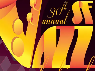 Sf Jazz Poster ai illustrator jazz poster school sf