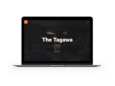 Landing page concept homepage landing portfolio projects reed works