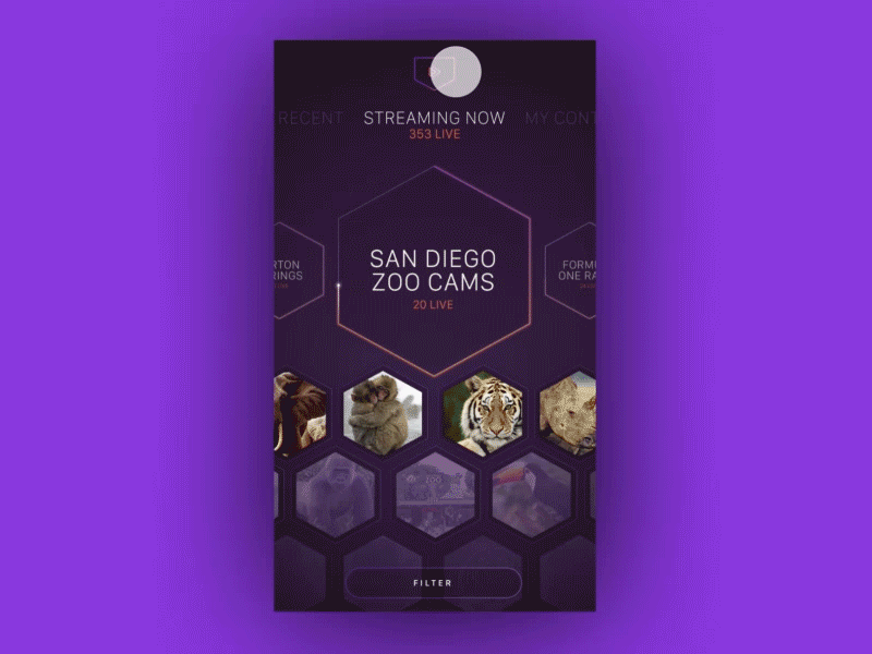 Example of Live Stream App