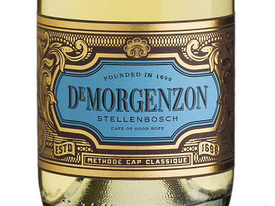 Champagne Label bottle champagne label luxury packaging packaging design premium shell simon frouws sparkling wine vintage wine woodcut