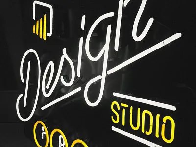 Power BI Neon! microsoft neon script sign