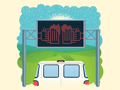 Nashville Scene: TDOT beer highway interstate magazine nashville scene sign spot tennessee van