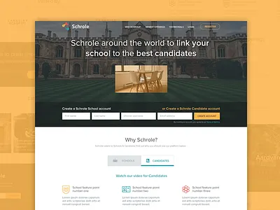 EdTech Platform edtech edtech interface edtech platform edtech software edtech ui education interface education ui education ux orange ui
