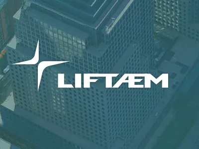 Liftaem™ best branding liftaem lifteam logo shape medical mit science illustration smart medical technology