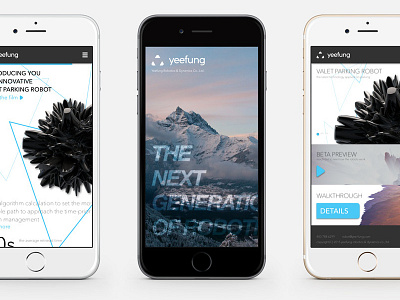 yeefung robotics mobile web design web
