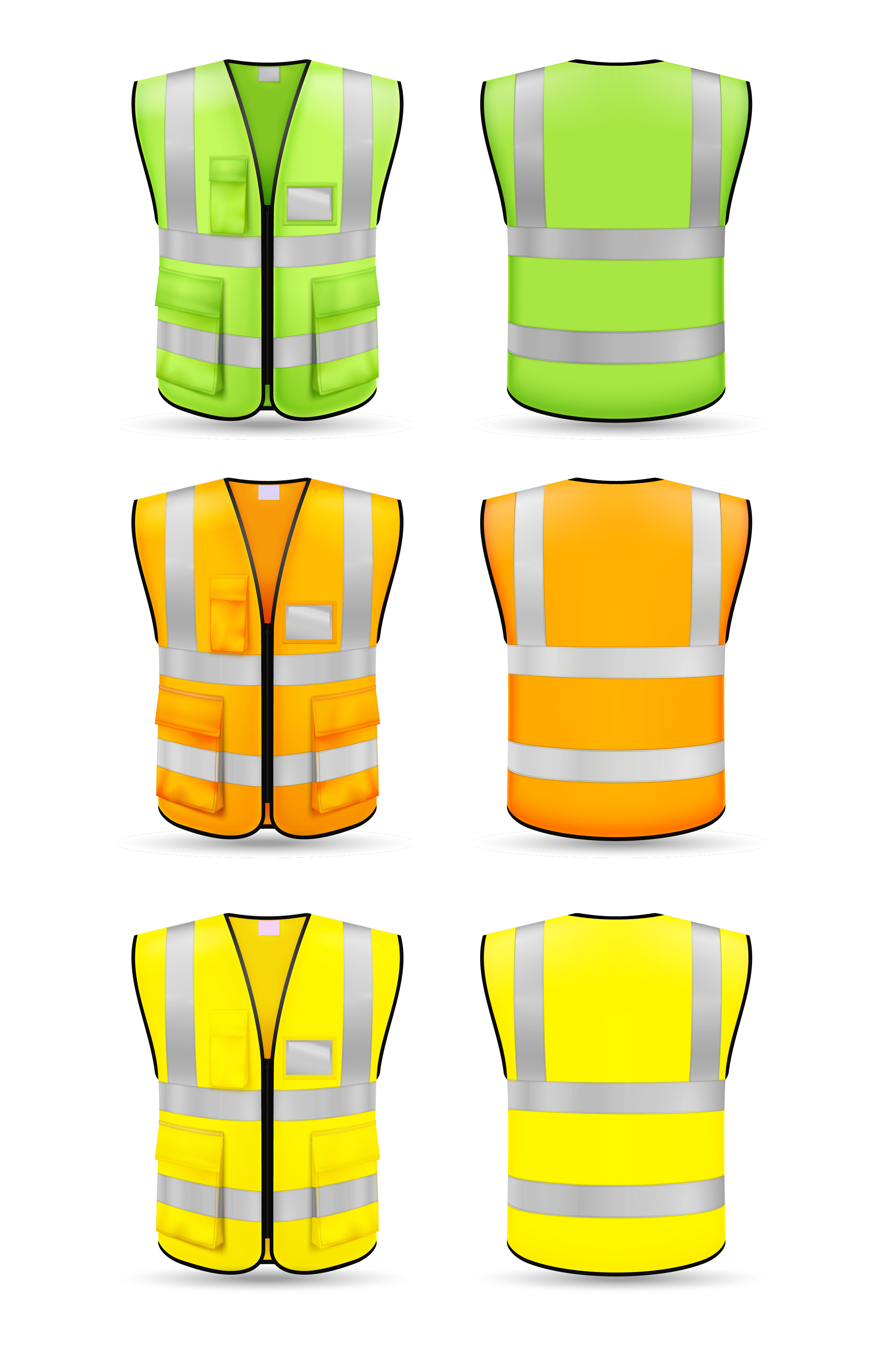 Safety jacket clearance mockup