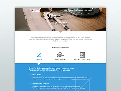 Inner Page Layout inner page landing page layout ui ux