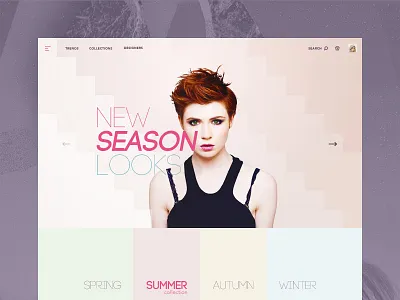 Fashion store concept (PSD) bootstrap concept creative design fahion freebie psd store template webdesign website
