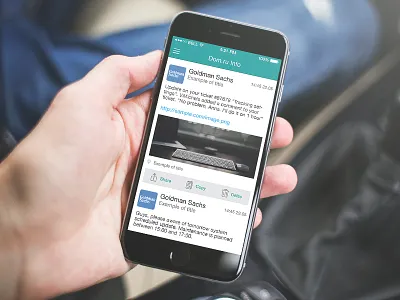 Jeapie Inbox app app design channels company ios logo messages mobile push notifications uxui