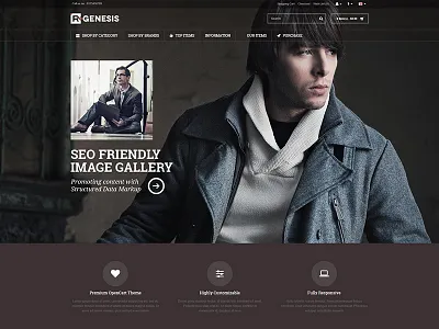 R.Gen Opencart Modern Store Design - Demo 4 clean clothing ecommerce fashion home furniture lifestyle lifestyle store modern opencart 2.0 opencart store rgen opencart