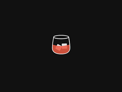Whiskey on the Rocks animation cubes float gif ice liquid loader loading motion spinner svg whiskey